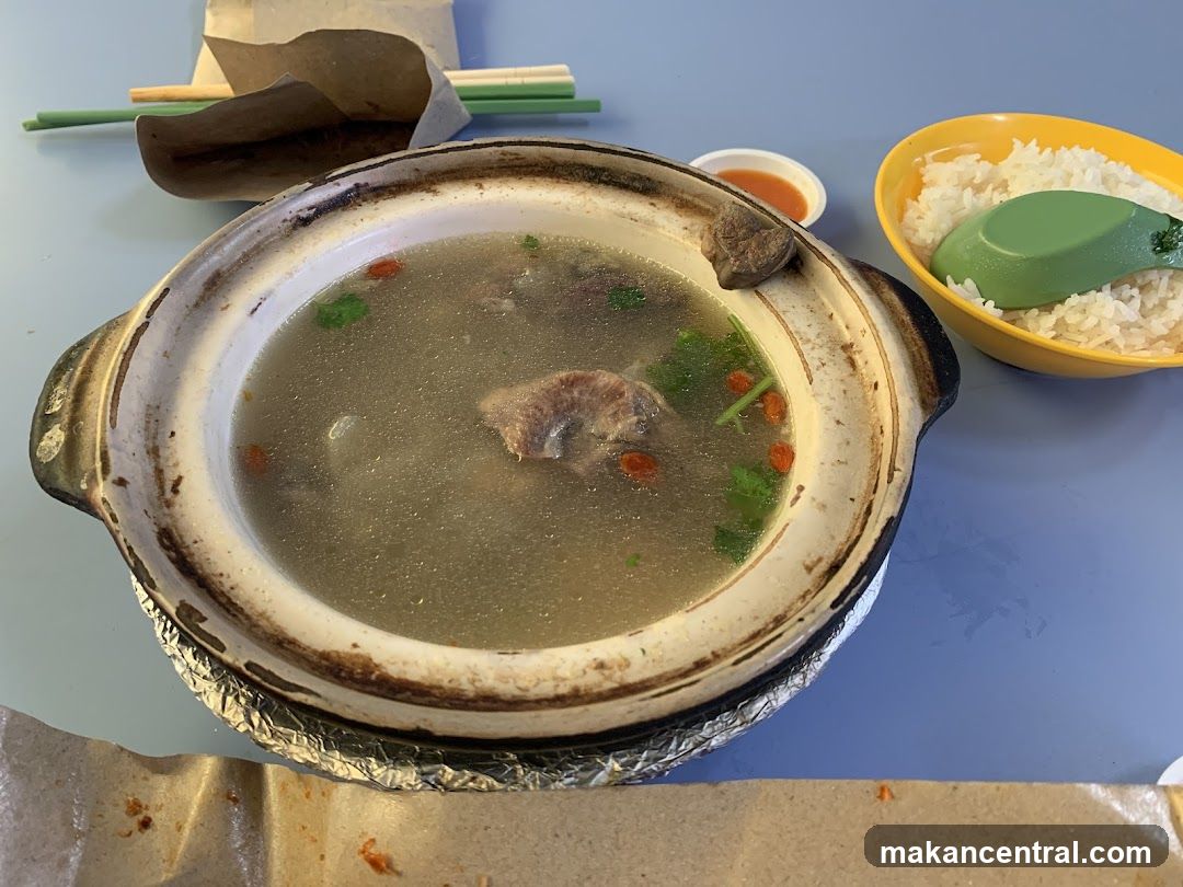 Pork Rib Soup with Rice