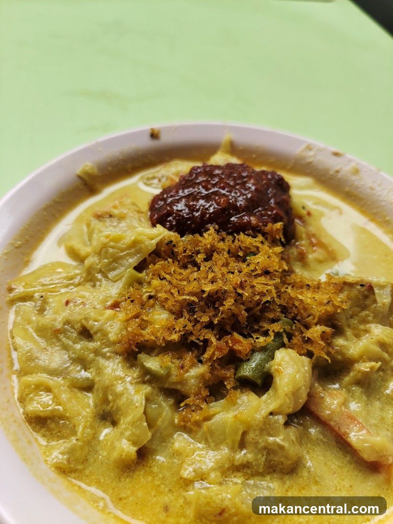 Lontong Dish