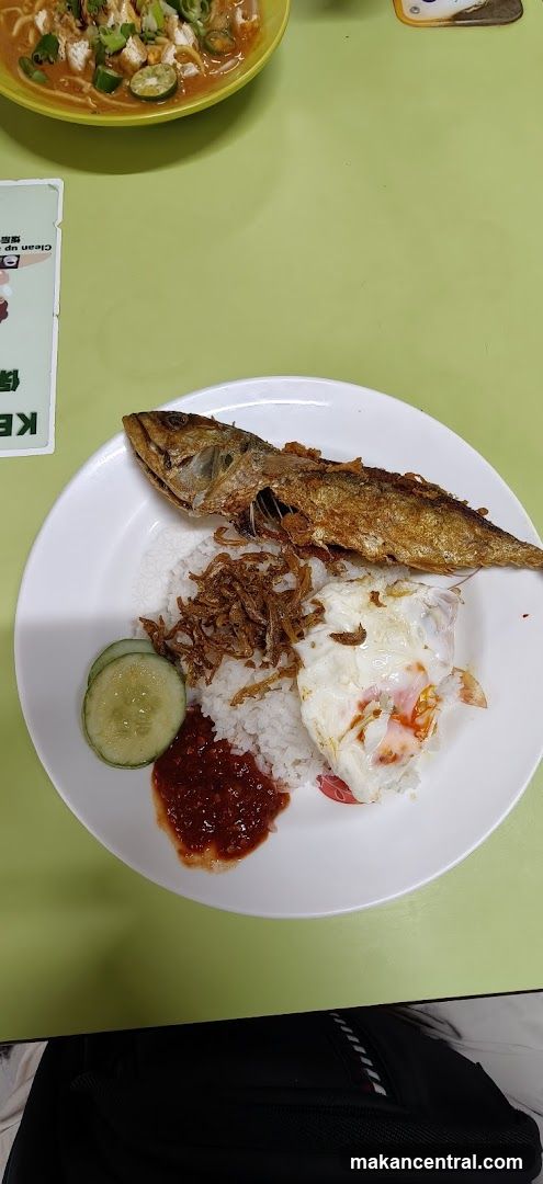 Fried Fish Rice Plate