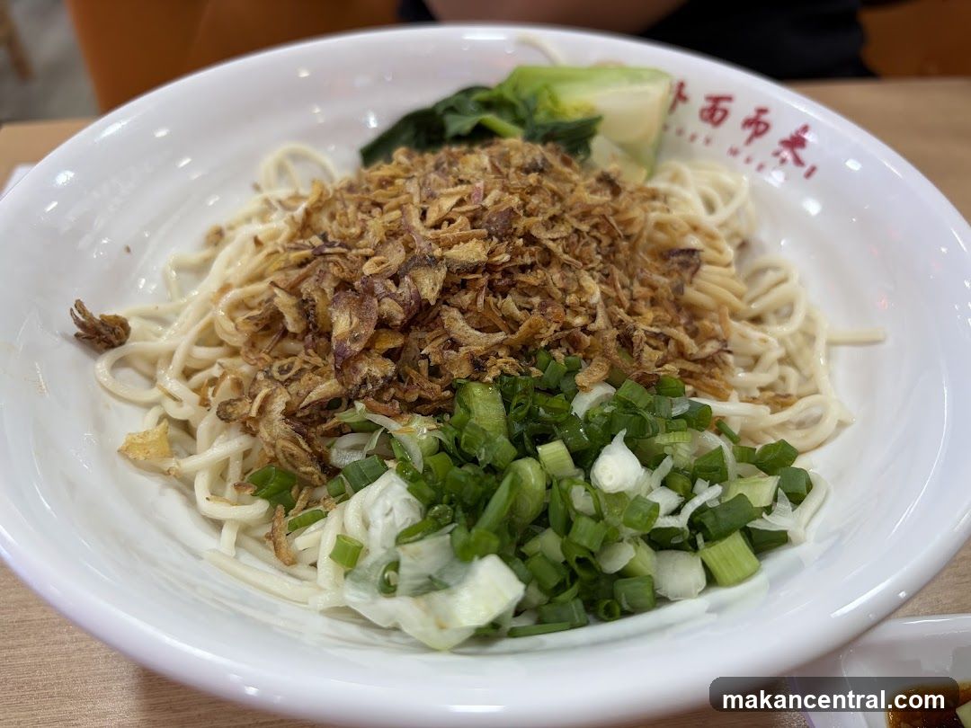 Noodles with Toppings