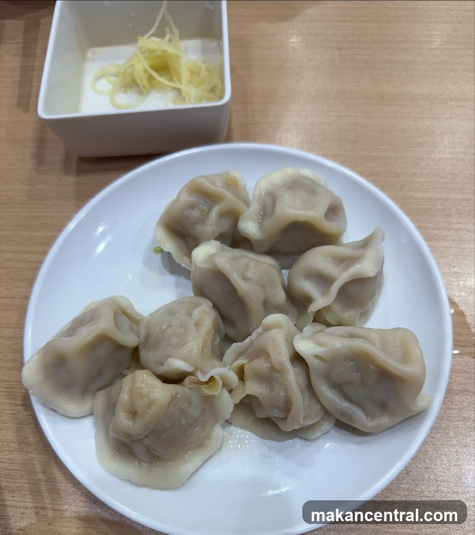 Dumplings and Pickled Ginger