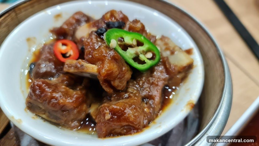 Steamed Pork Ribs with Black Bean Sauce
