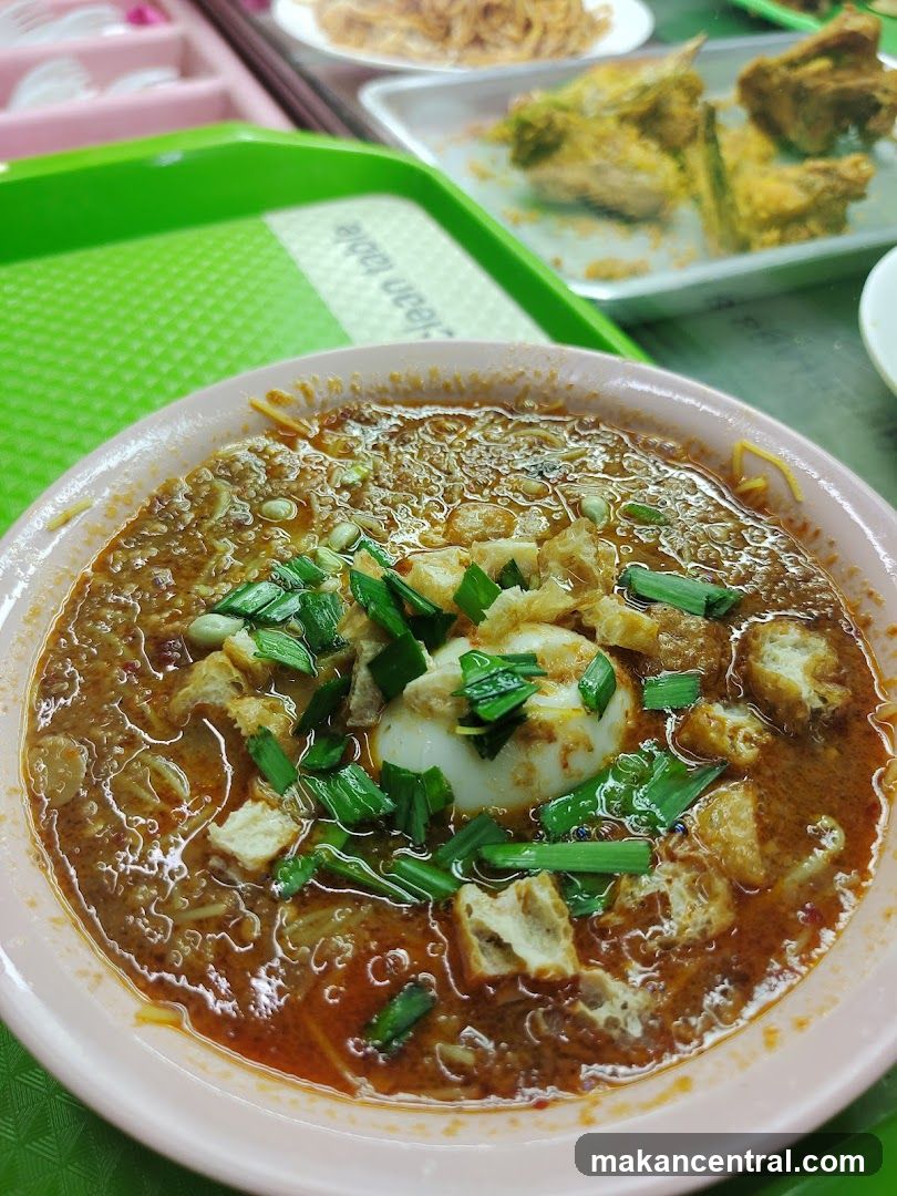 Noodle Soup with Egg and Tofu