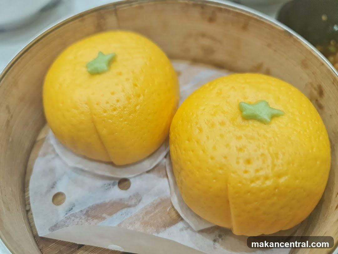 Orange-Shaped Buns