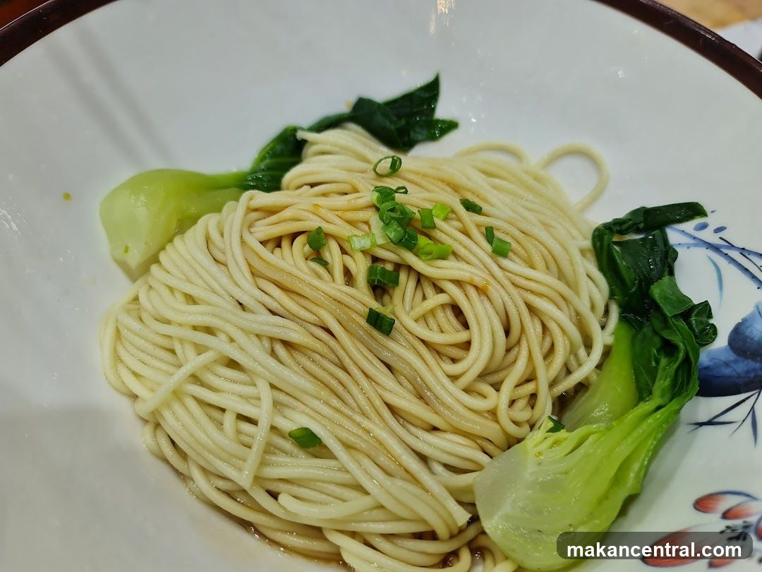 Noodles with Bok Choy