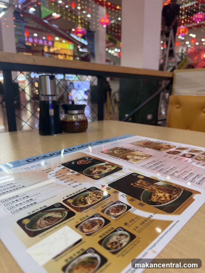 Dough Magic Menu
