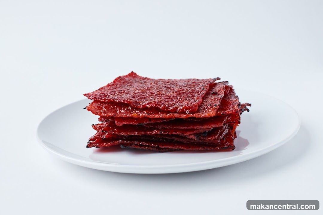 Stack of Bak Kwa