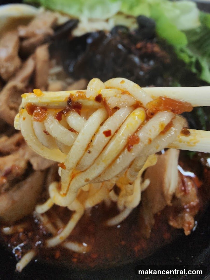 Noodles with Meat and Vegetables
