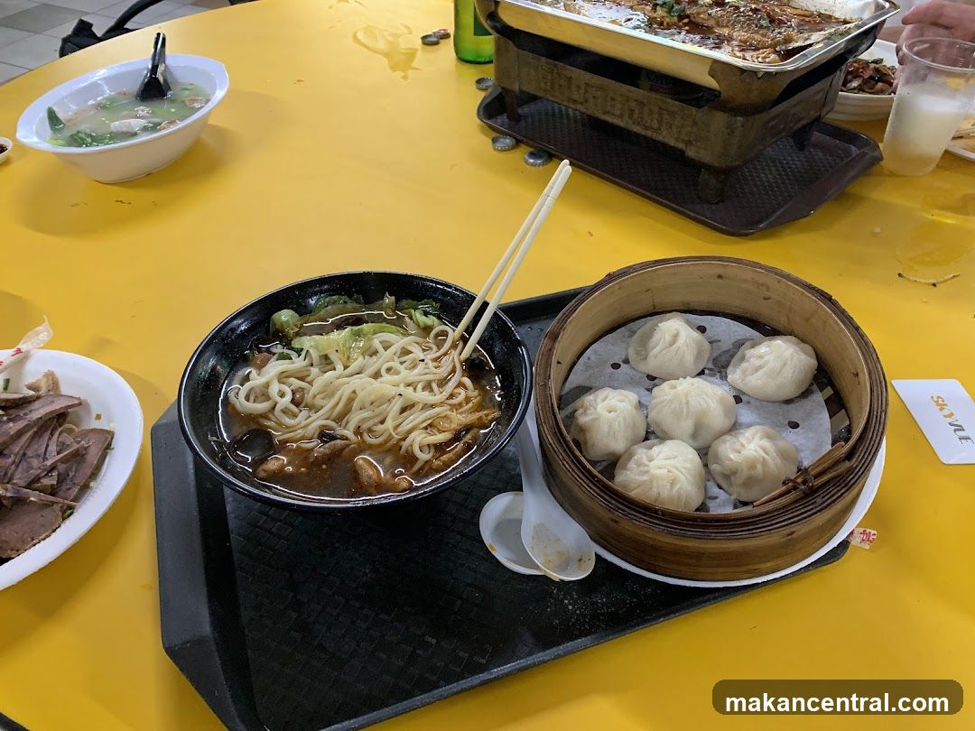 Table with food