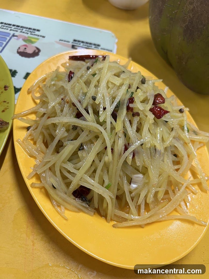 Shredded Potato Dish