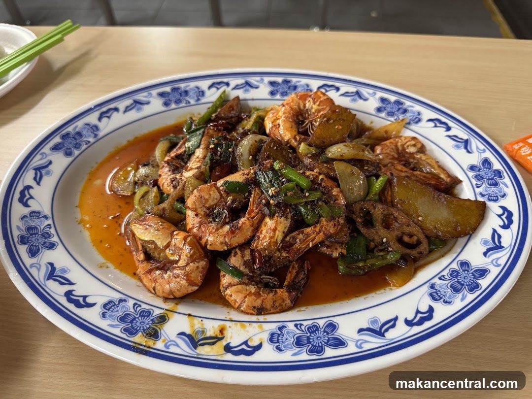 Spicy Shrimp Dish