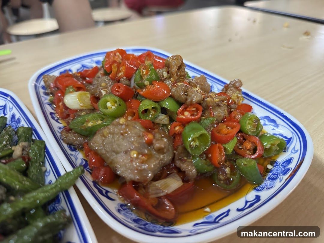 Spicy Beef and Peppers