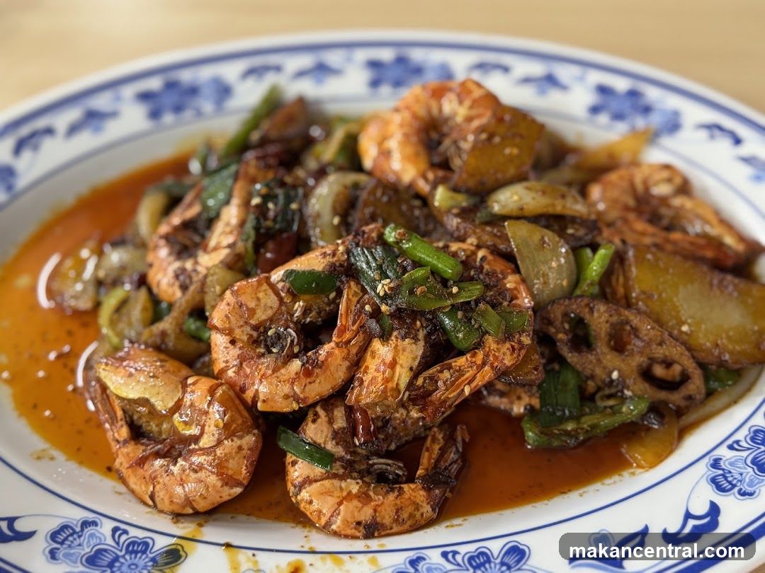 Spicy Shrimp with Vegetables