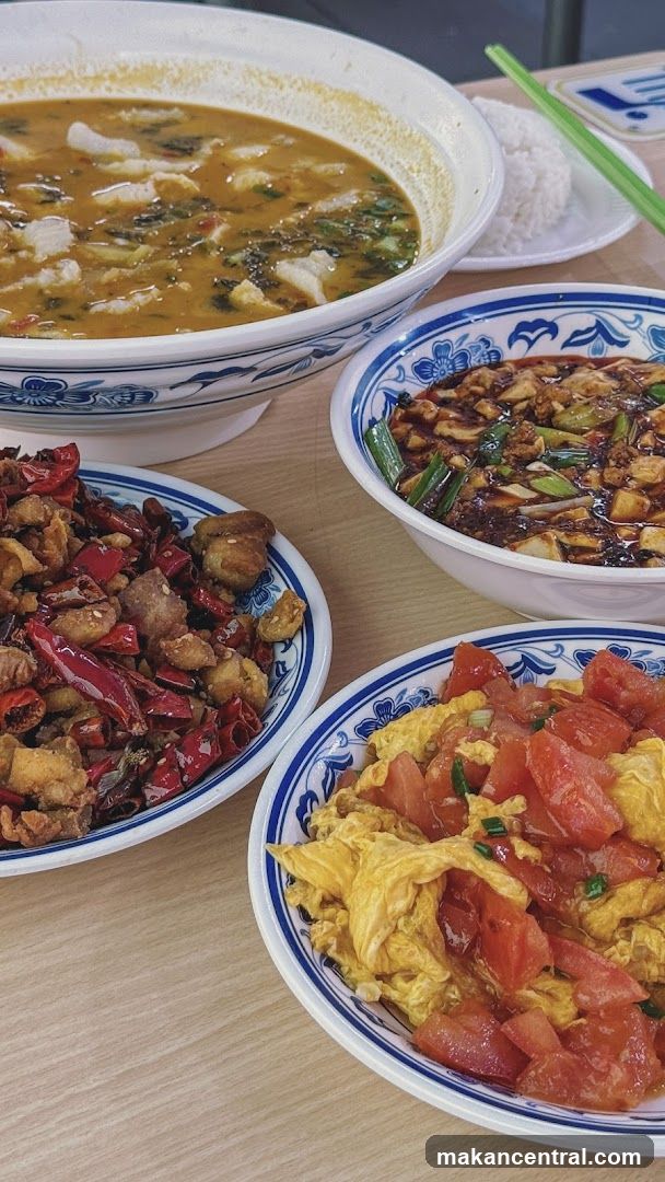 Chinese Food Spread