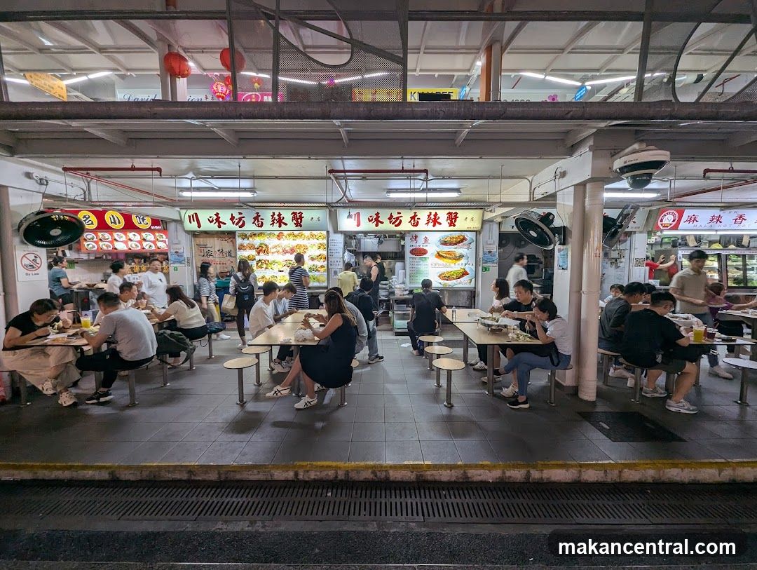 Busy Food Court