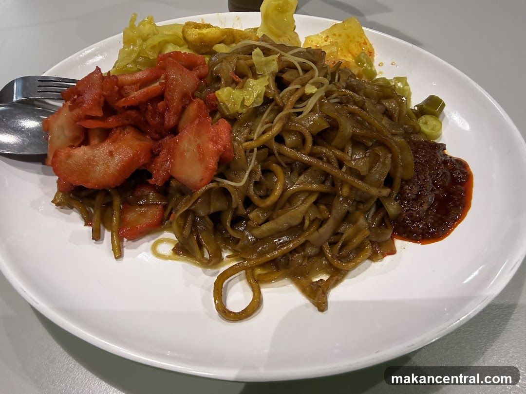 Noodles with Char Siu and Vegetables