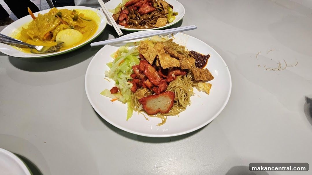 Three Plates of Food