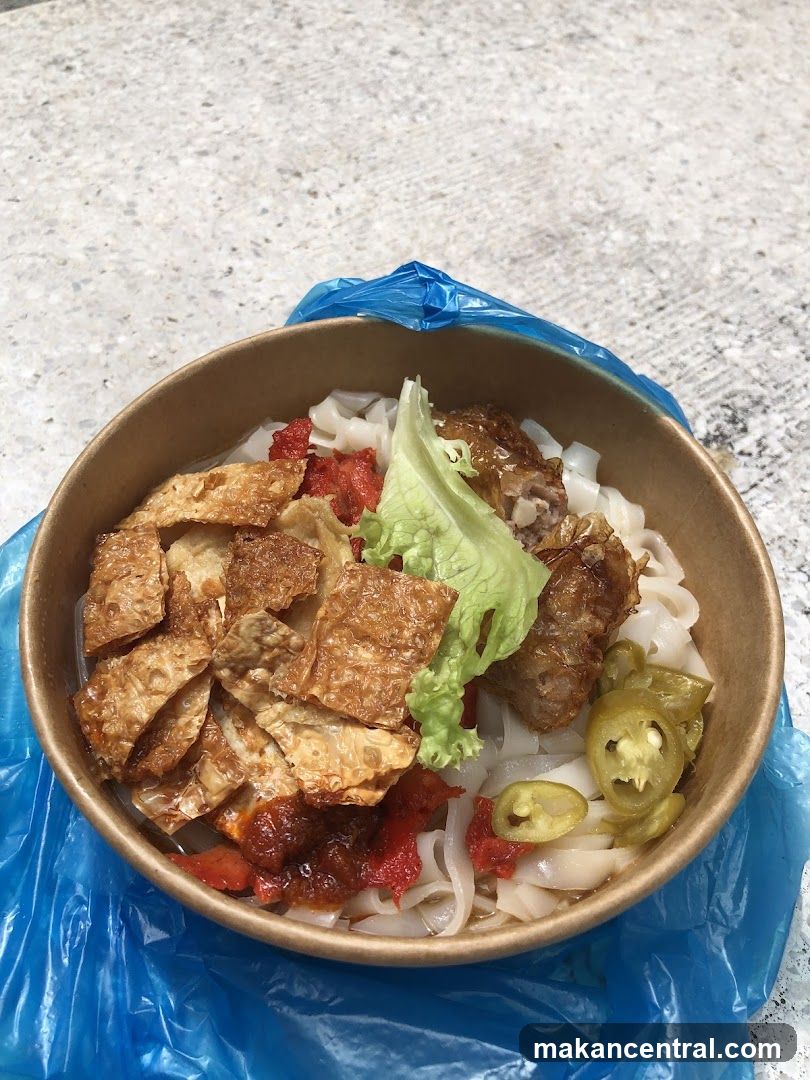 Noodle Dish with Toppings
