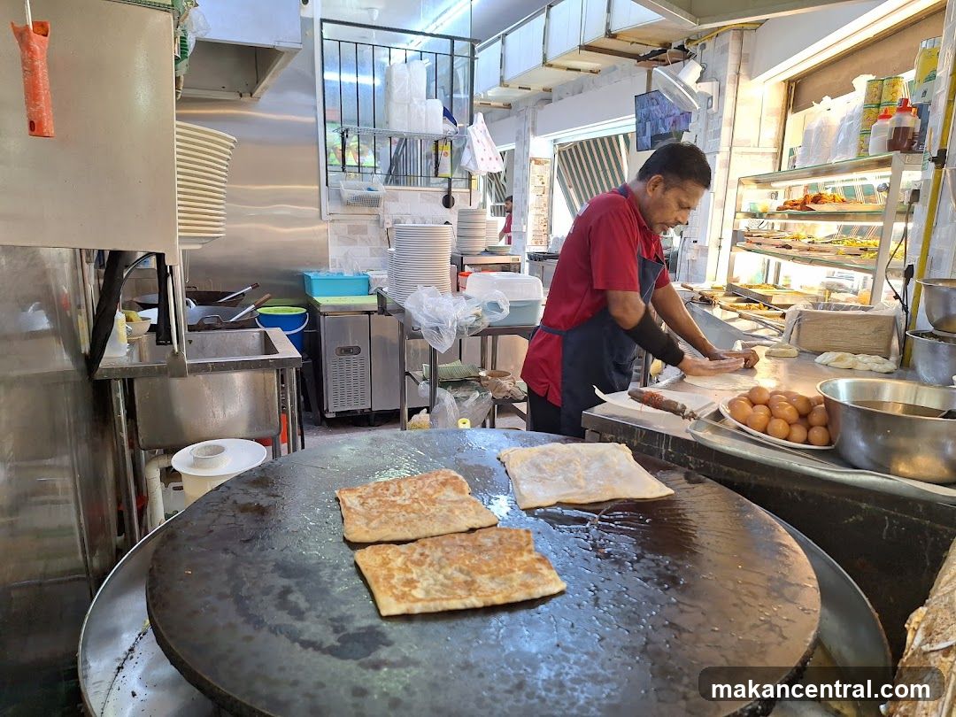 Roti Prata Preparation