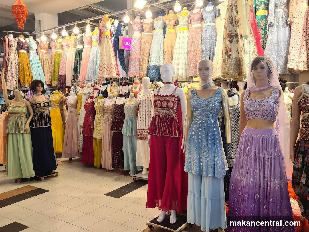 Indian Dresses on Display