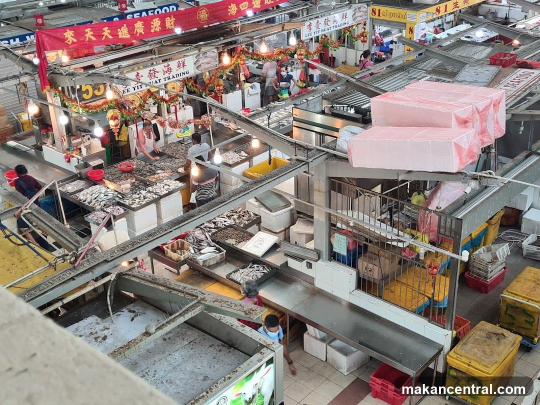 Busy Seafood Market