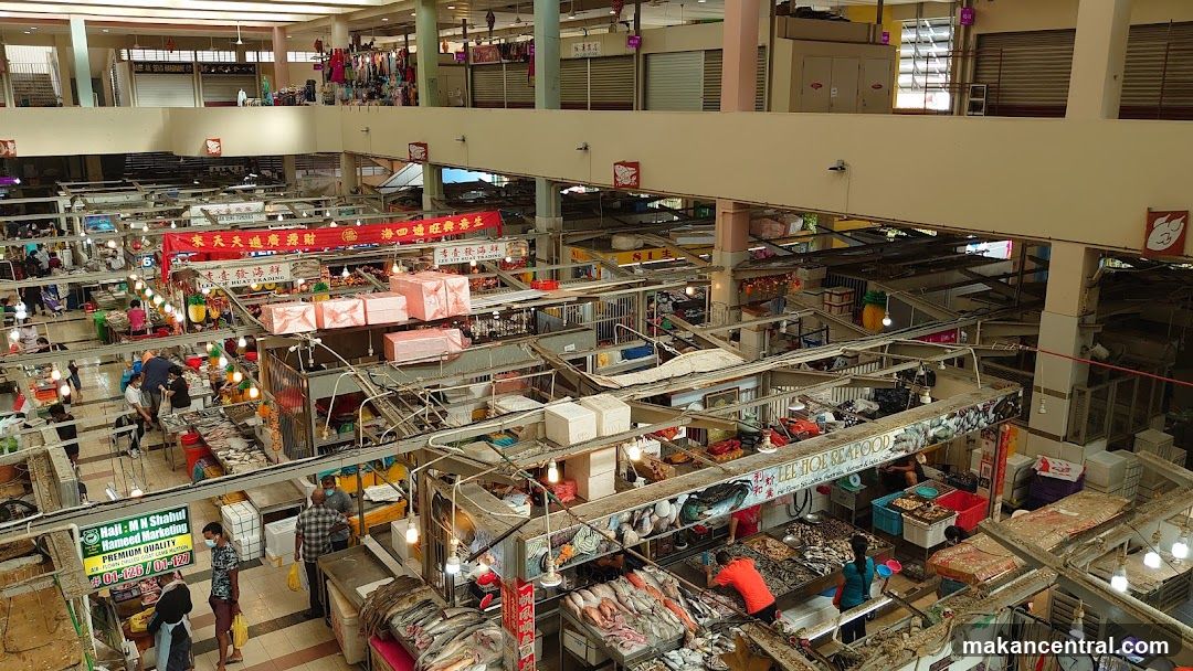 Indoor Market Scene