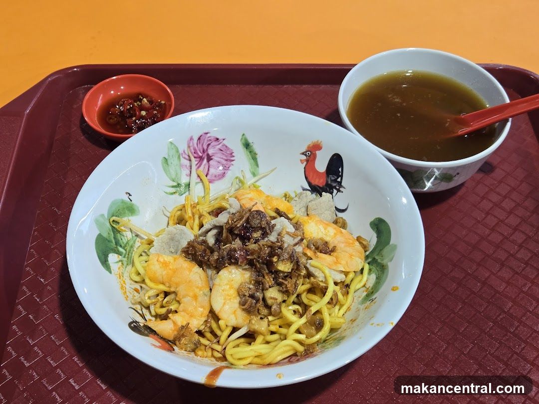 Noodles with Shrimp and Soup