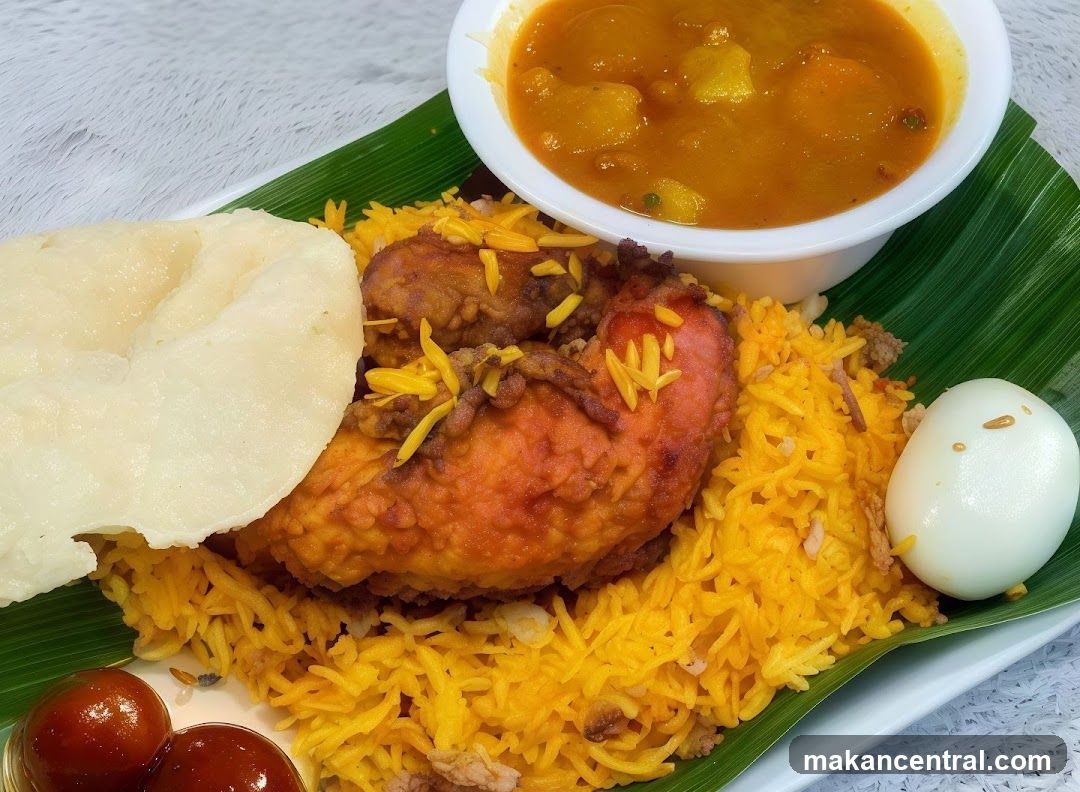 Chicken Biryani Platter