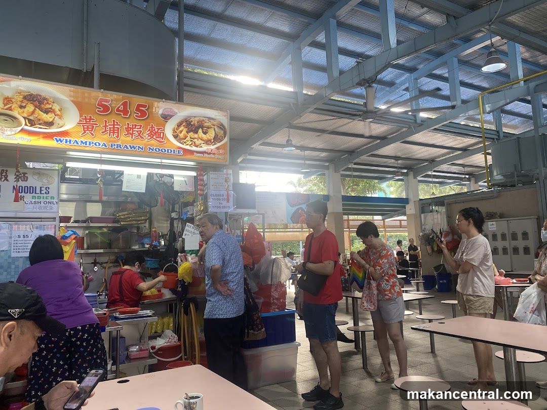 Food Stall with Prawn Noodles