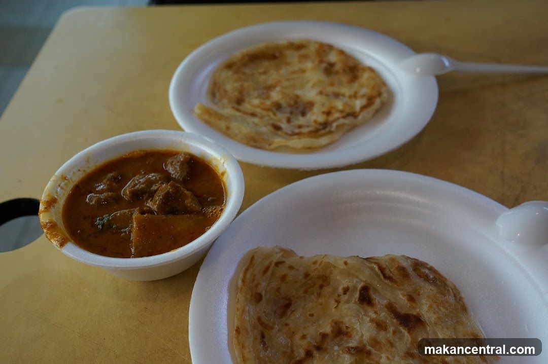 Roti Canai with Curry