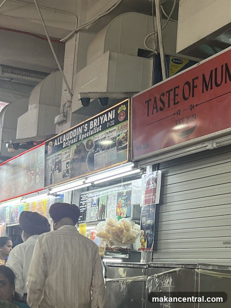 Food Stall Signage