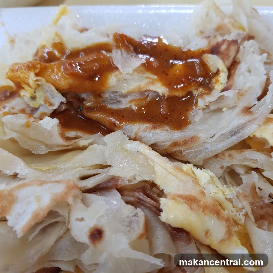 Roti Canai with Curry