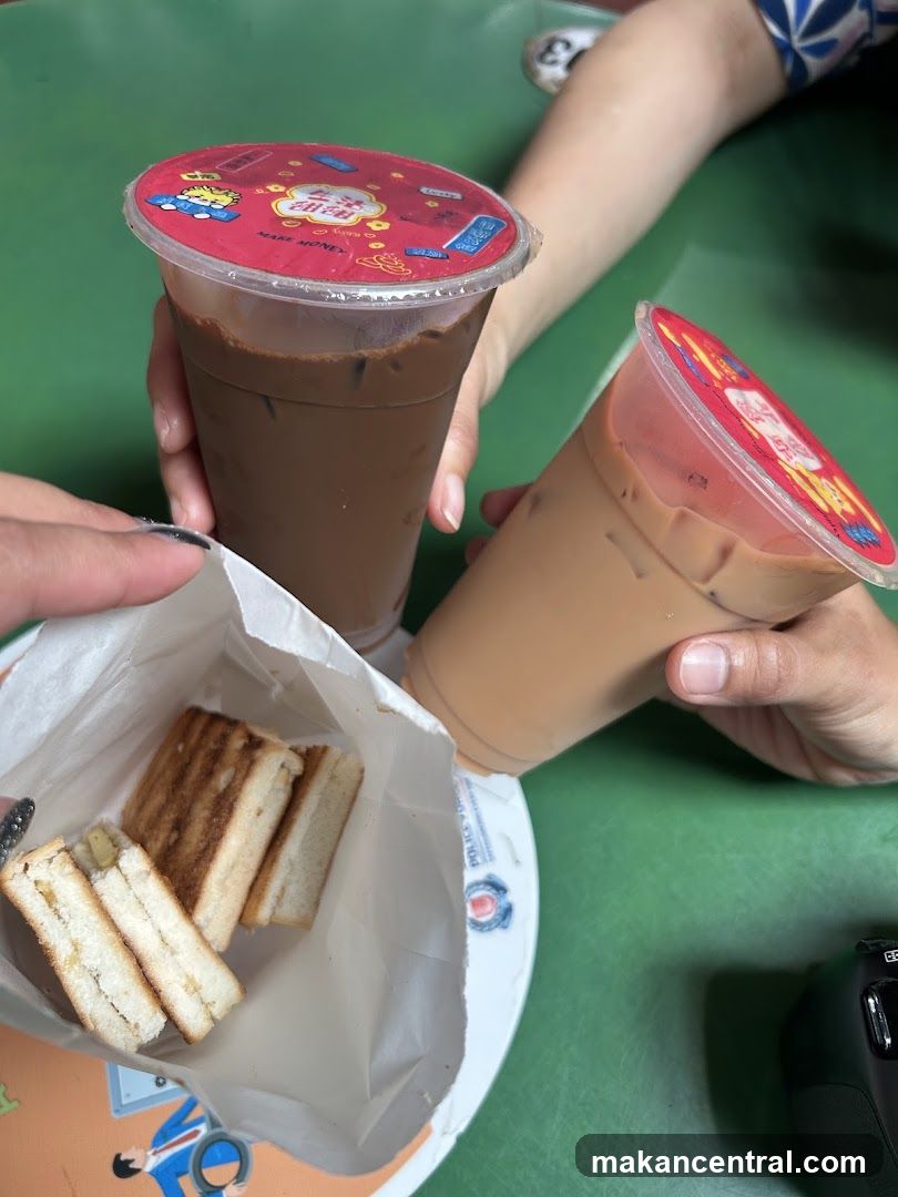 Drinks and Sandwiches