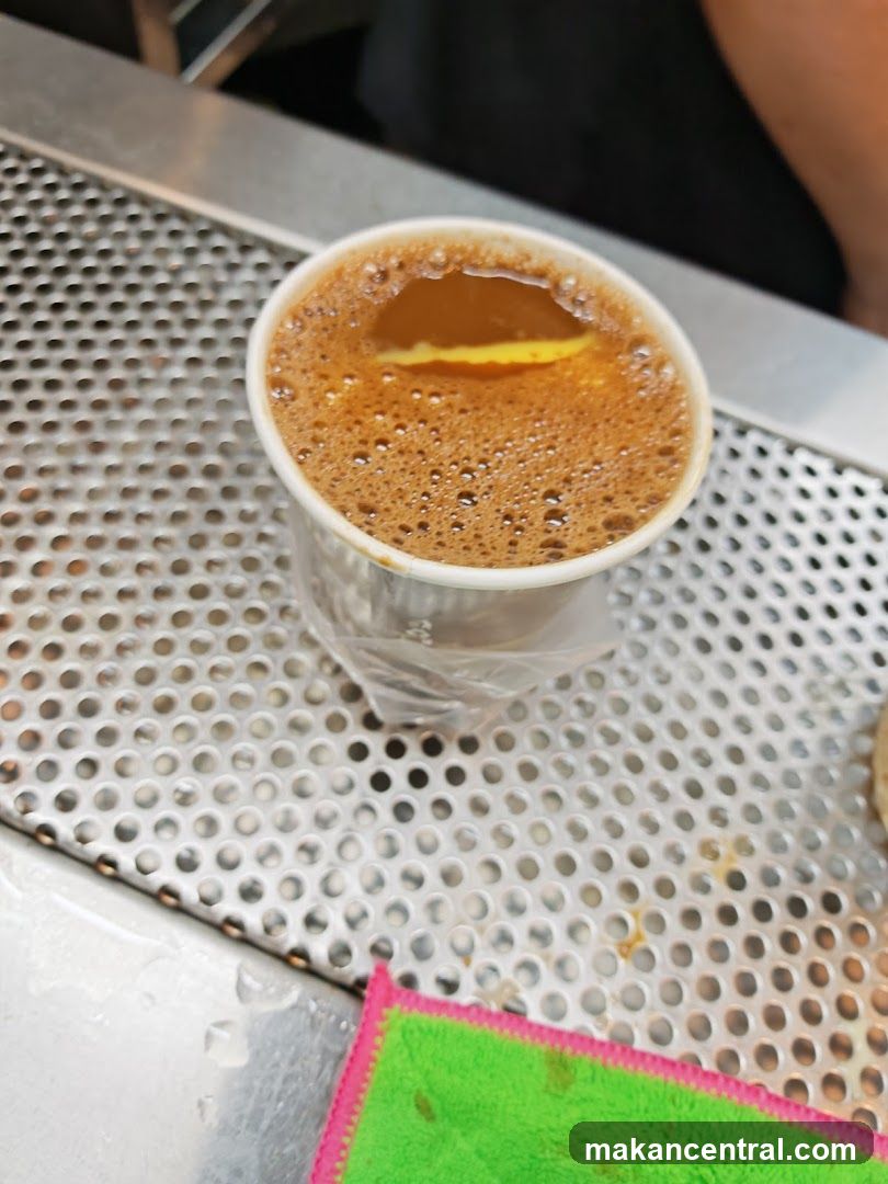 Coffee with Orange Slice