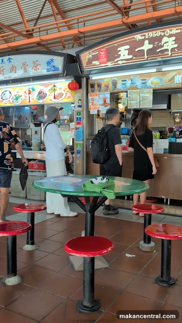Food Stalls with Seating