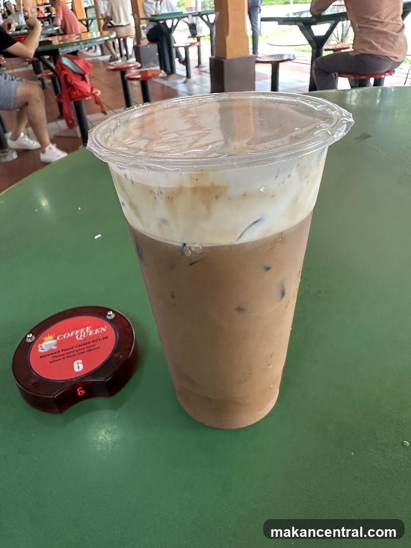 Iced Coffee with Buzzer