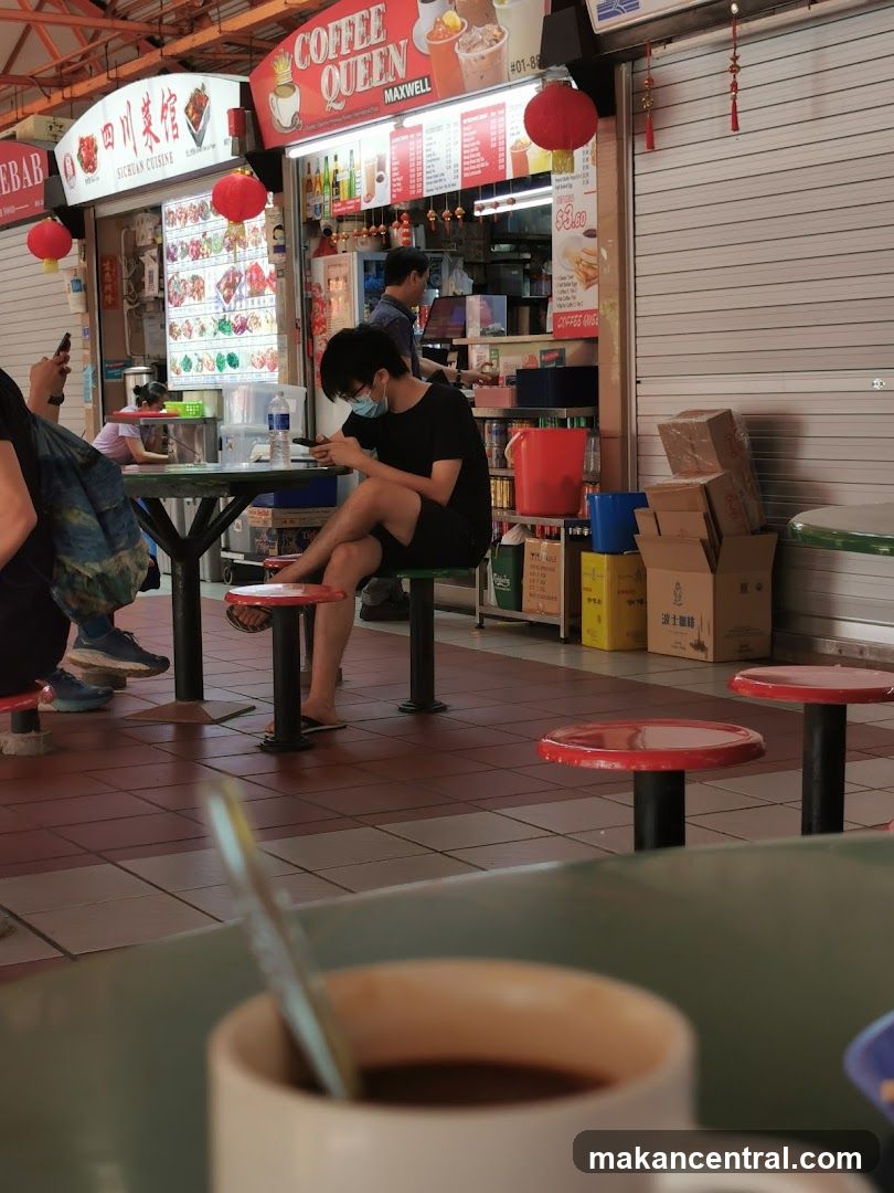 Food Stall with Menu