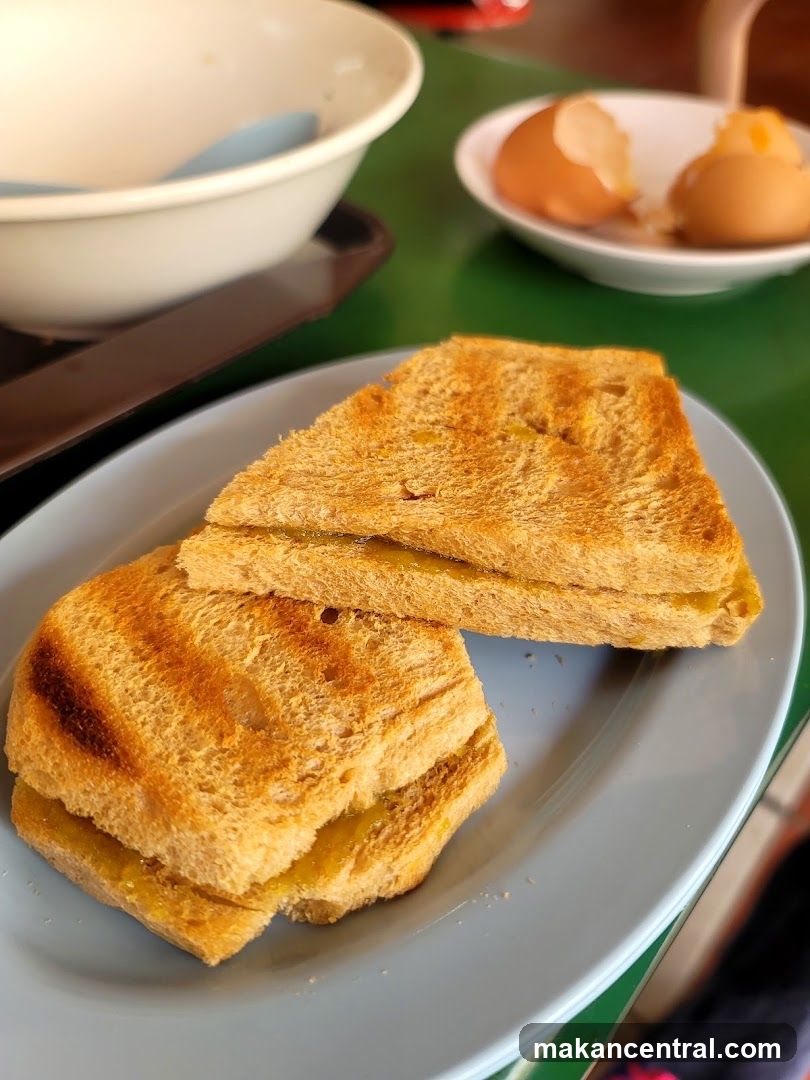 Toast with Kaya and Soft-Boiled Eggs