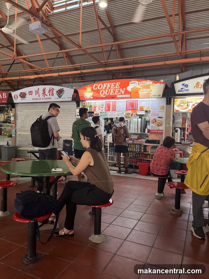 Food Stall in a Market