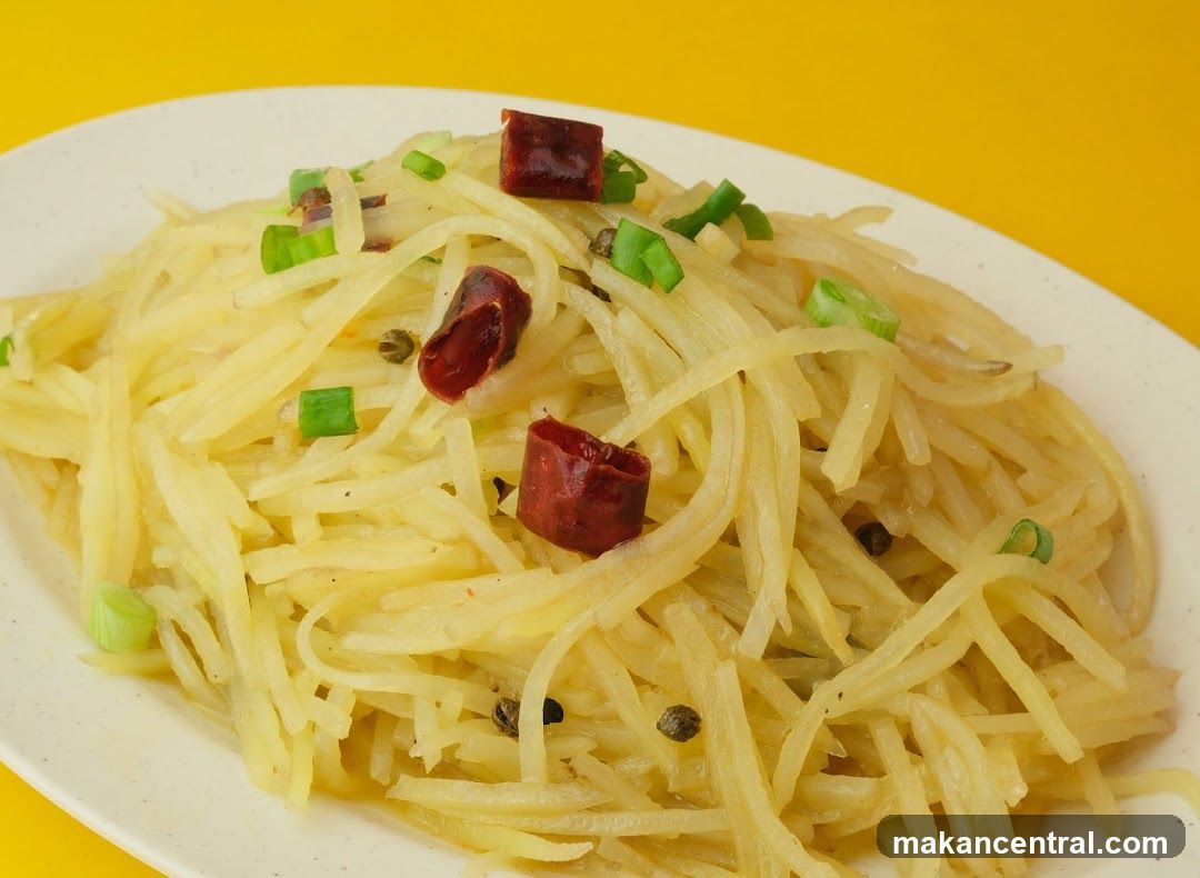 Shredded Potato Stir-fry