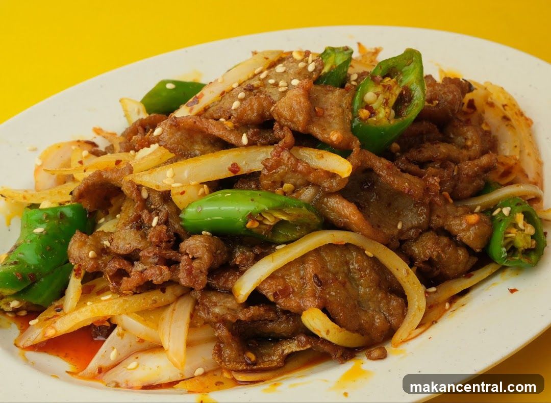 Spicy Beef Stir-fry