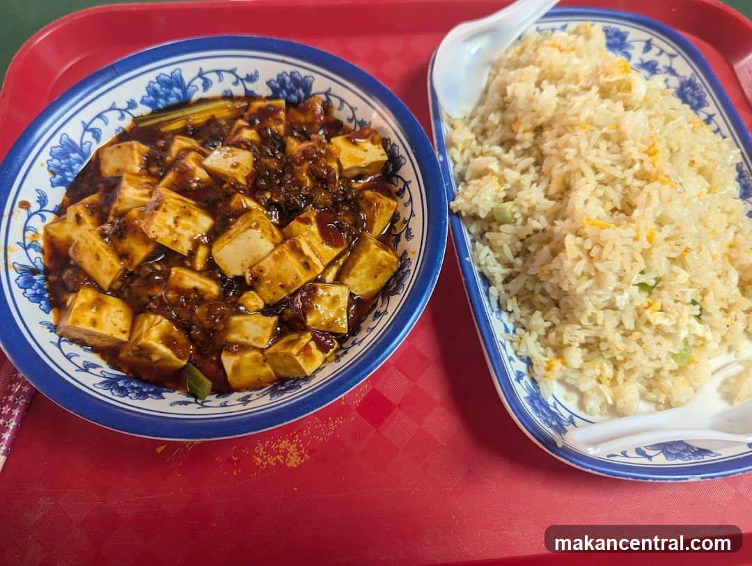 Tofu and Fried Rice