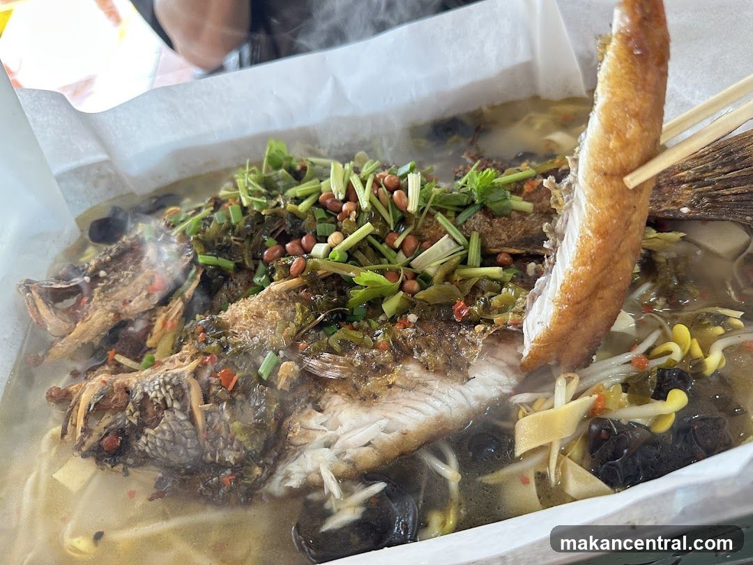 Steamed Fish Dish
