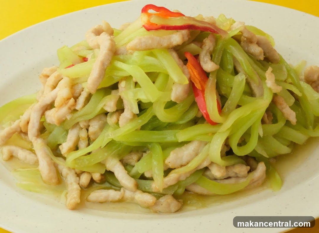 Stir-fried Pork with Celery