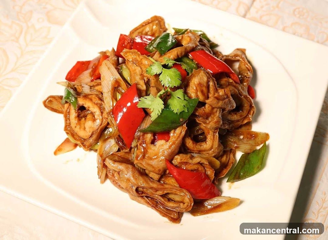 Stir-fried Intestines with Peppers