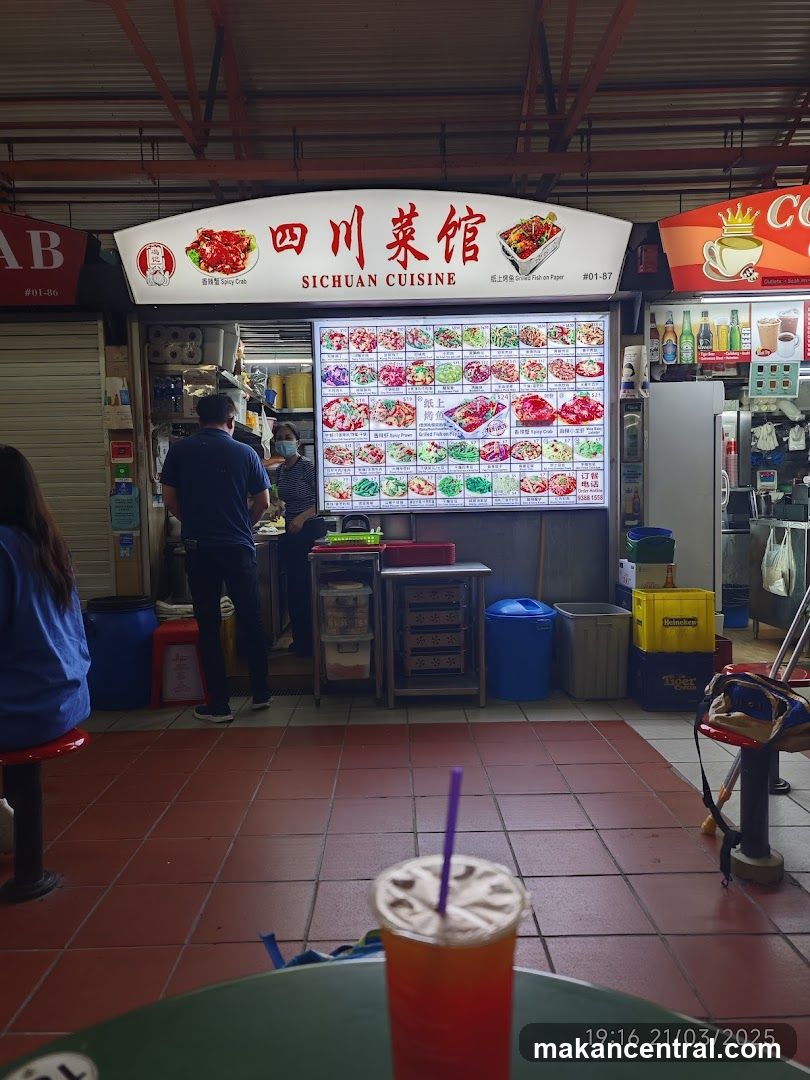 Sichuan Cuisine Stall