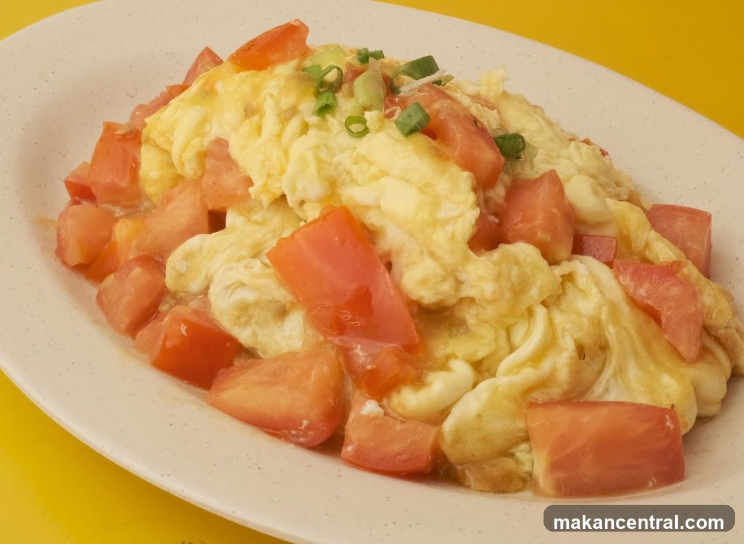 Scrambled Eggs with Tomatoes