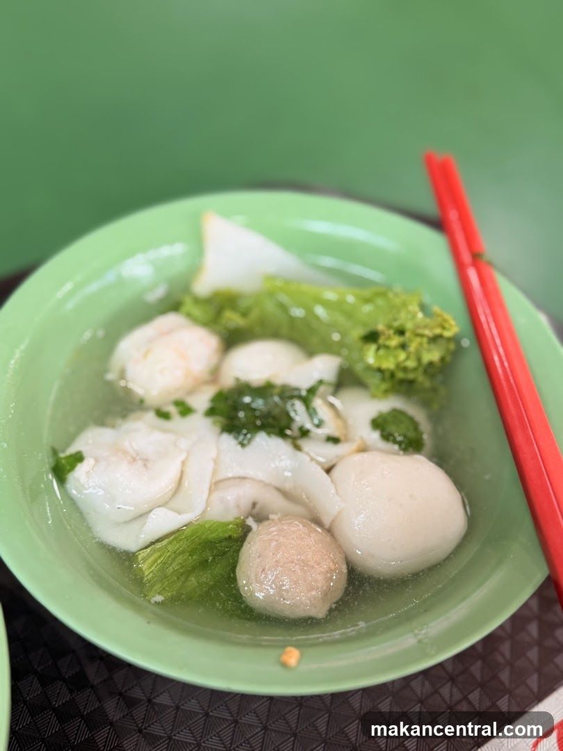 Tanjong Pagar Teo Chew Fishball Noodle