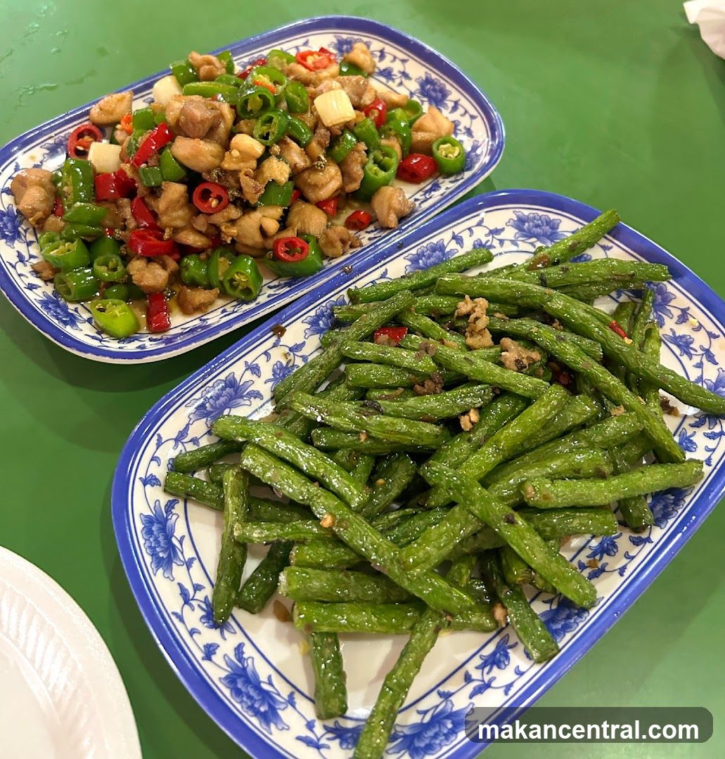 Spicy Chicken and Green Beans