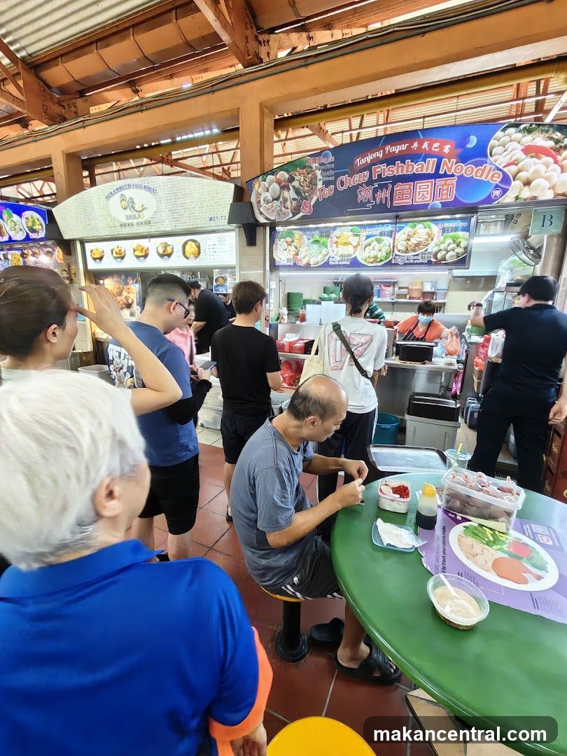 Food Stall in a Market